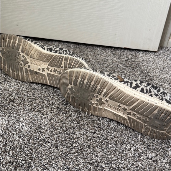 Leopard Print Slip-On Hey Dudes Shoes - Picture 3 of 5